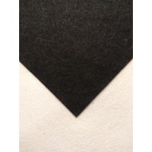 Фетр жесткий 2 мм  (40*60 см) цв. черный,  цена за лист